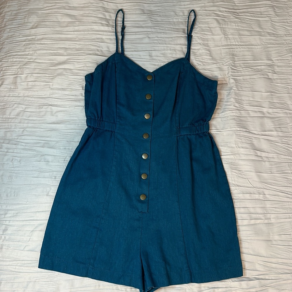 Urban Outfitters COPE Woven Sleeveless Romper